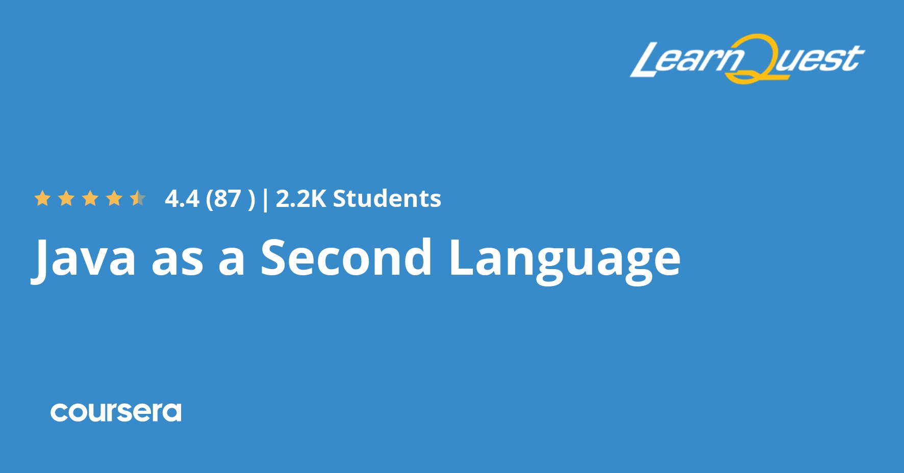 java-as-a-second-language